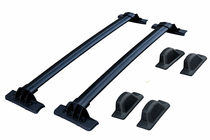 Honda CR-V 2007–2011 OEM dakdragers (dwarsbalken) voor originele bevestigingspunten, afsluitbaar (2 stuks) foto 4
