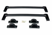Honda CR-V 2007–2011 OEM dakdragers (dwarsbalken) voor originele bevestigingspunten, afsluitbaar (2 stuks) foto 6