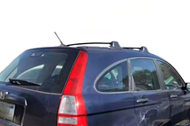 Honda CR-V 2007–2011 OEM dakdragers (dwarsbalken) voor originele bevestigingspunten, afsluitbaar (2 stuks) foto 11