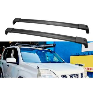 OEM dakdragers (dwarsbalken) voor originele bevestigingspunten, afsluitbaar (2 stuks) Nissan X-trail T31 2007–2014 foto 3