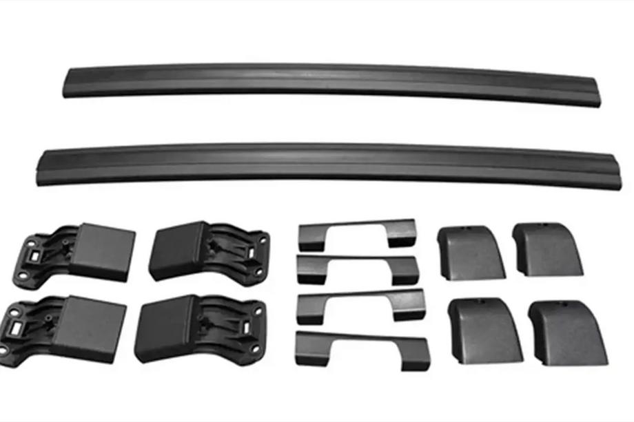 Nissan X-trail T31 2007–2014 OEM dakdragers (dwarsbalken) voor originele bevestigingspunten, afsluitbaar (2 stuks) Foto 9
