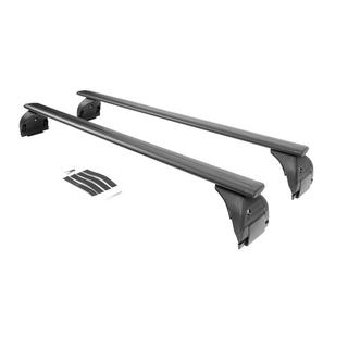 Zwarte OEM dakdragers (dwarsbalken) voor glad dak (aluminium) Suzuki Jimny 2018– foto 3