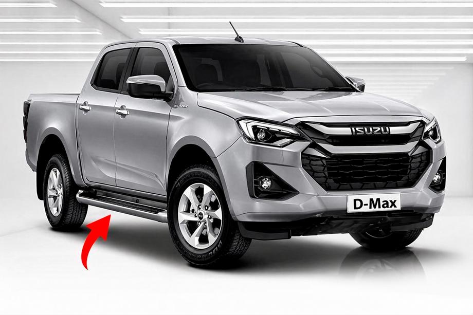 Isuzu D-Max 2019– OEM side steps (set van 2) Image