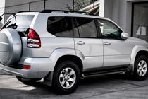 Toyota Land Cruiser Prado 120 2002–2009 HARMS side steps (2 stuks) foto 3