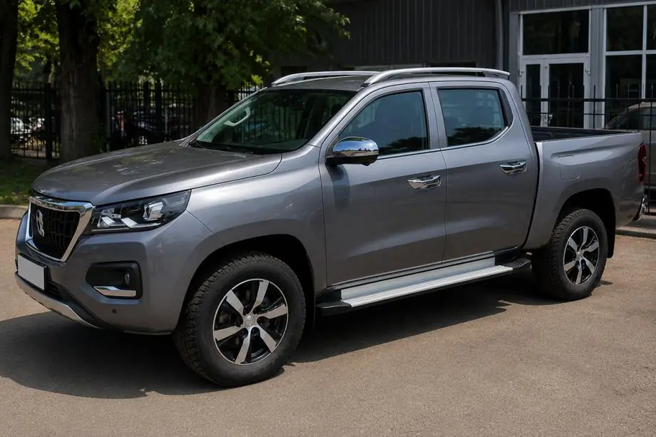 Ford Ranger 2011–2022 OEM dakrails grijs (aluminium) Image