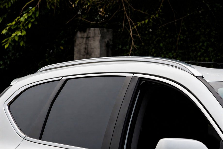 Honda CRV 2022– Geïntegreerde OEM dakrails (aluminium) Zwart Foto 3