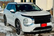 Mitsubishi Outlander 2021– Geïntegreerde dakrails OEM (2 stuks) Zwart foto 6