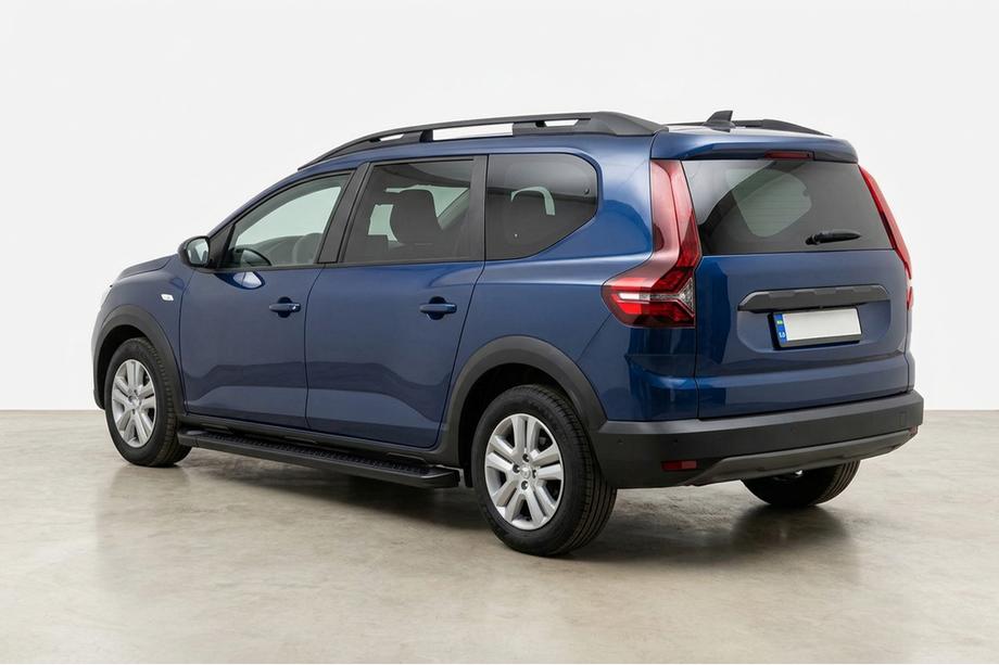 Dacia Jogger 2022– Allmond Black side steps (2 st., aluminium) Foto 1