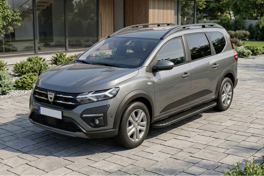 Dacia Jogger 2022– Bosphorus Black side steps (2 st., aluminium) Image