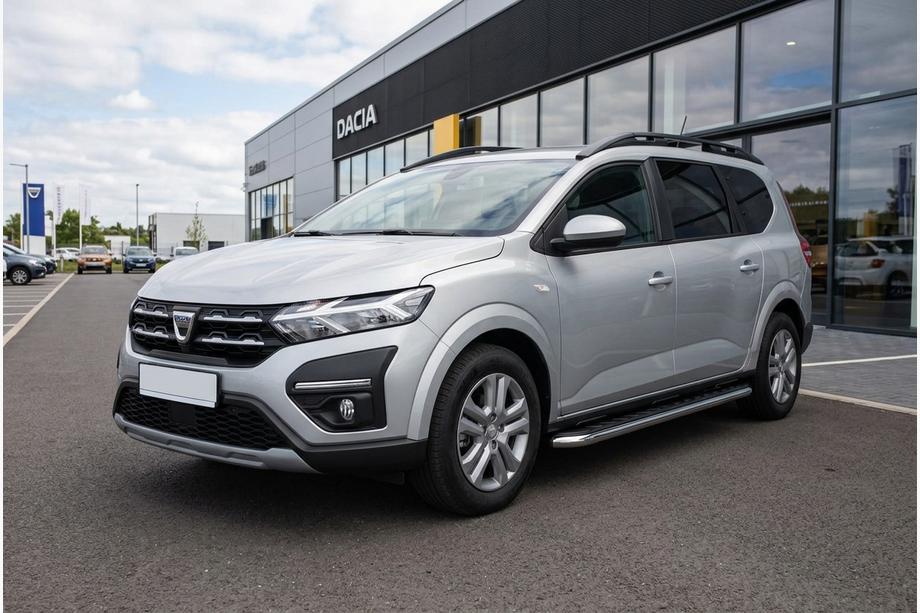Dacia Jogger 2022– Maydos V1 zijtreden (set 2 stuks, aluminium + RVS) Image