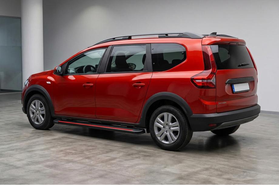 Dacia Jogger 2022– Side steps Maya Red (2 stuks, aluminium) Image