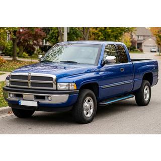 Maya Blue zijtreden (2 stuks, aluminium) Dodge RAM (BR/BE) 1994–2002 foto 1