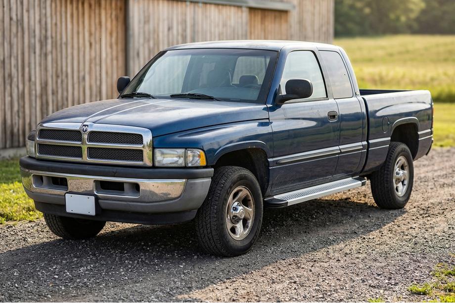 Dodge RAM (BR/BE) 1994–2002 Side steps Maya V2 (st., aluminium) Foto 1