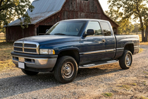 Dodge RAM (BR/BE) 1994–2002 Side steps Tayga V2 (2 stuks, aluminium) foto 1