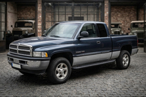Dodge RAM (BR/BE) 1994–2002 Bosphorus Black side steps (2 st., aluminium) foto 1