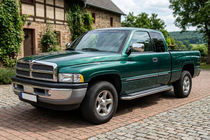 Dodge RAM (BR/BE) 1994–2002 Maydos V2 side steps (set 2 st., aluminium/RVS) foto 1