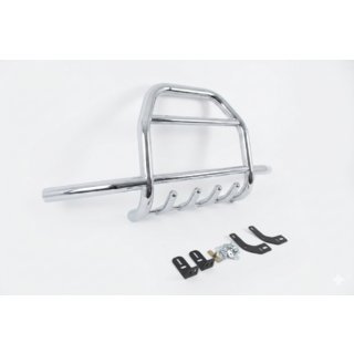 Bullbar QT007-Exclusive (zonder opschrift, RVS) Suzuki Jimny 1998–2018 foto 4