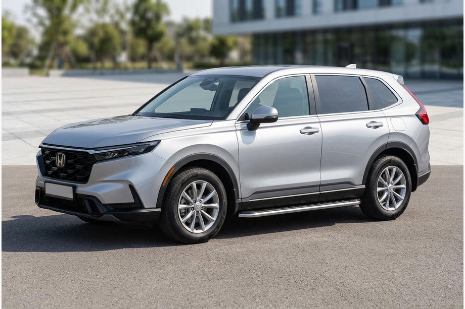 Honda CRV 2022– Maydos V1 zijtreden (set 2 stuks, aluminium + RVS) Image