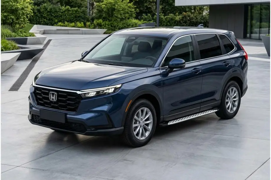 Honda CRV 2022– Side steps Shining V1 (2 st., aluminium) Image
