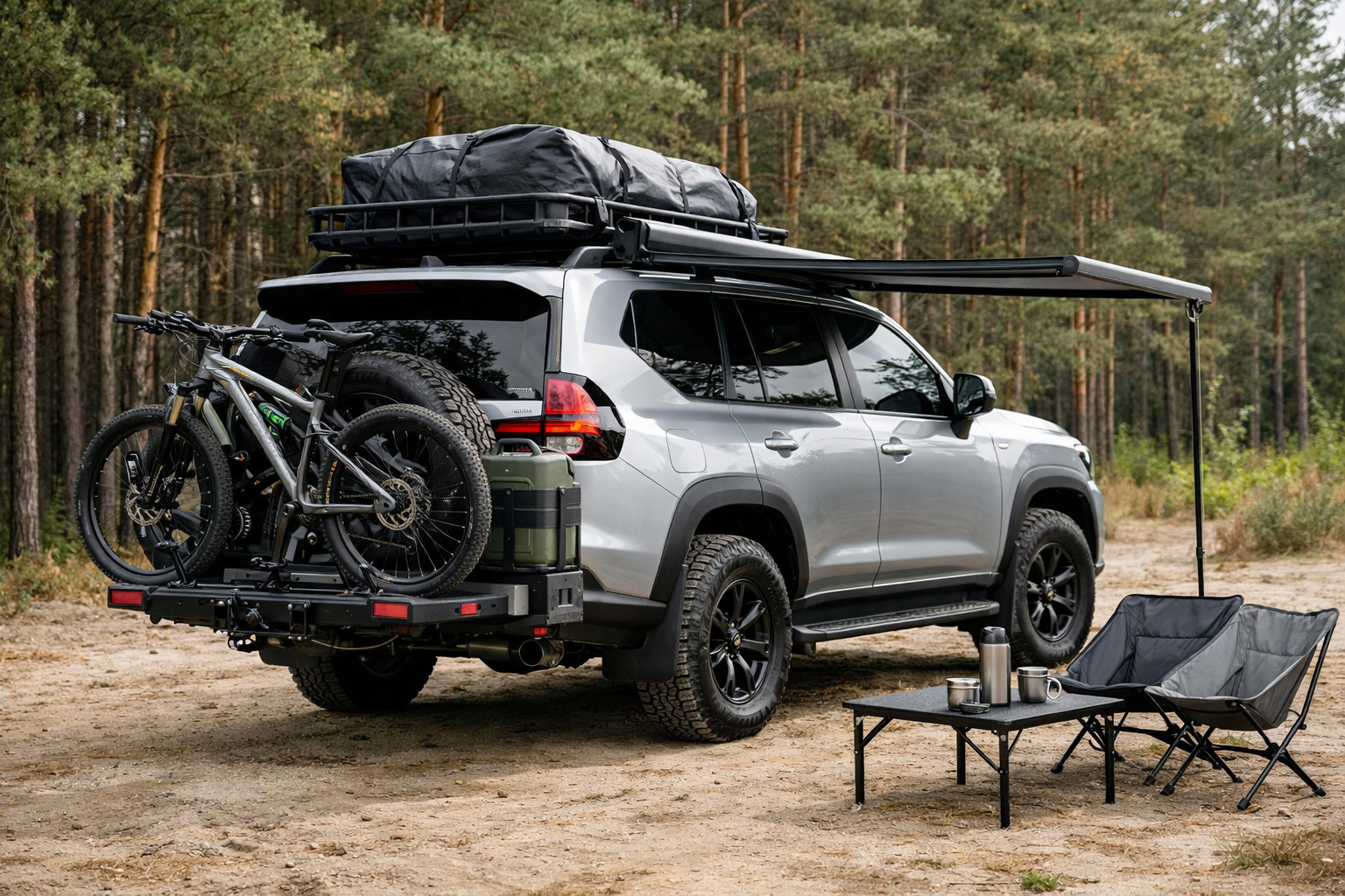 Wat monteer je op de Toyota Land Cruiser Prado 250 voor het gezin