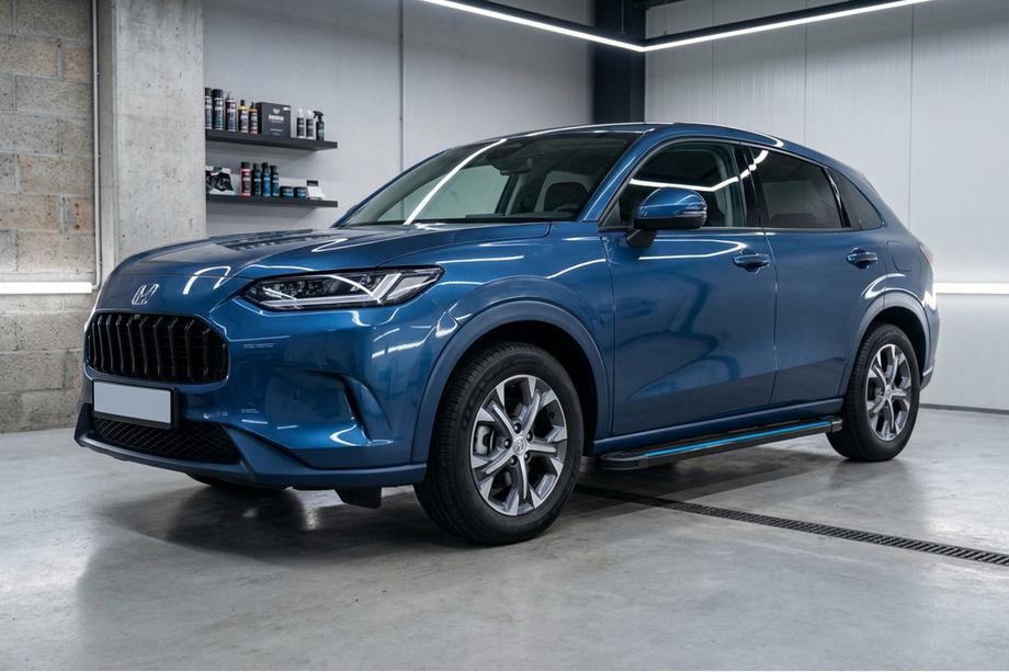 Honda ZR-V 2022– Maya Blue zijtreden (2 stuks, aluminium) Image