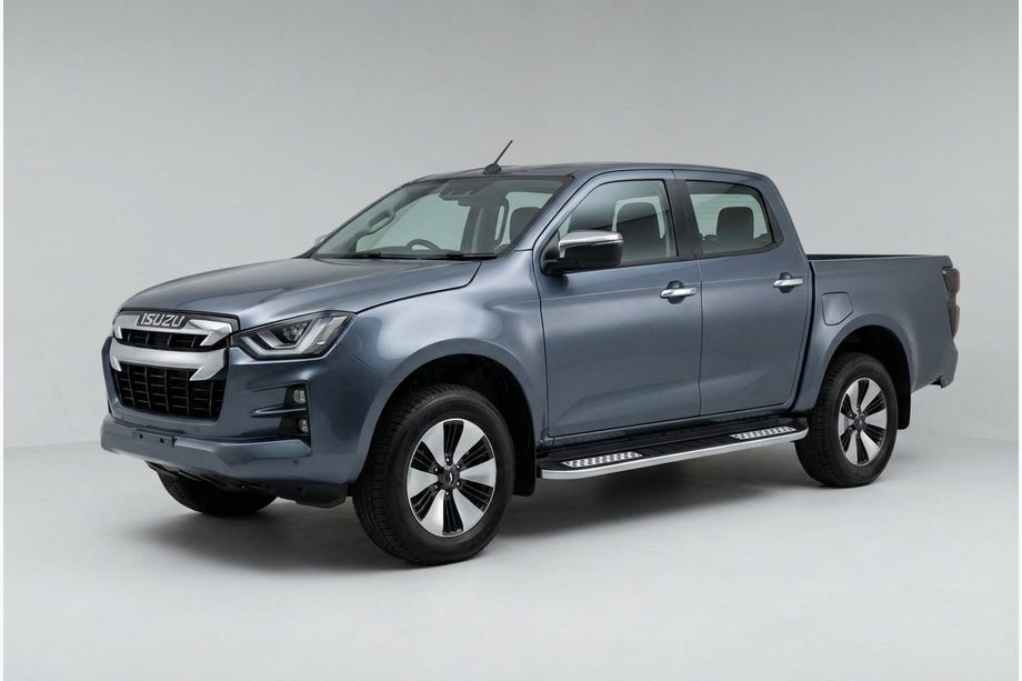 Isuzu D-Max 2019– Side steps Tayga V2 (2 stuks, aluminium) Foto 1