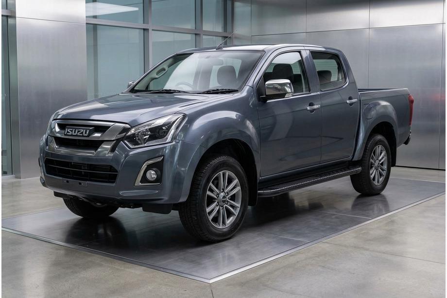 Isuzu D-Max 2019– Bosphorus Black side steps (2 st., aluminium) Image