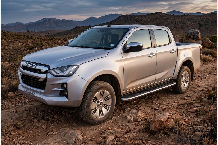 Isuzu D-Max 2019– Maydos V1 zijtreden (set 2 stuks, aluminium + RVS) Foto 1