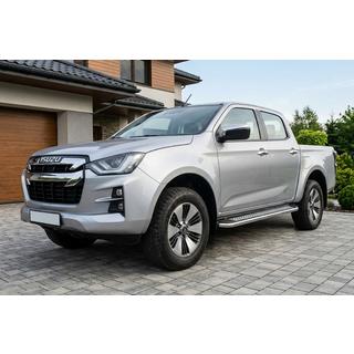 Maydos V2 side steps (set 2 st., aluminium/RVS) Isuzu D-Max 2019– foto 1