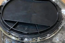 Mercedes GLC X253 2015–2022 Afgeprijsd – frontembleem onder glas, chromen rand a0008880111 foto 4