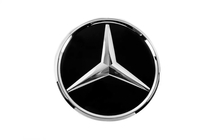 Mercedes GLE Coupé C292 2015–2019 Afgeprijsd – frontembleem onder glas, chromen rand a0008880111 foto 1