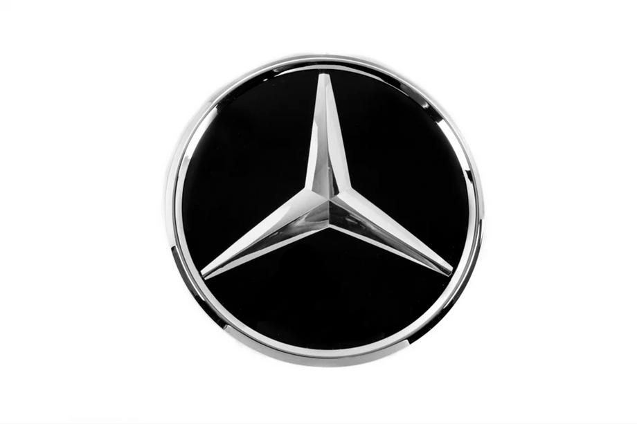 Mercedes GLE Coupé C292 2015–2019 Afgeprijsd – frontembleem onder glas, chromen rand a0008880111 Image
