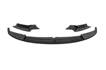 BMW 3 Serie F30/F31 2012–2019 Front lip spoiler BM (voor M-Sport, hoogglans zwart) foto 6
