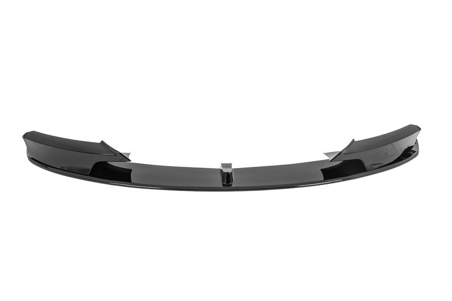 BMW 3 Serie F30/F31 2012–2019 Front lip spoiler BM (voor M-Sport, hoogglans zwart) Image