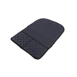 Organizer voor rugleuning Velours (1 st., zwart met blauw stiksel) foto 2