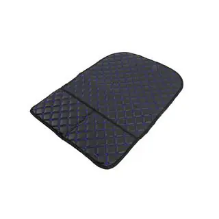 Organizer voor rugleuning Velours (1 st., zwart met blauw stiksel) foto 2