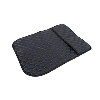 Organizer voor rugleuning Velours (1 st., zwart met blauw stiksel) foto 3