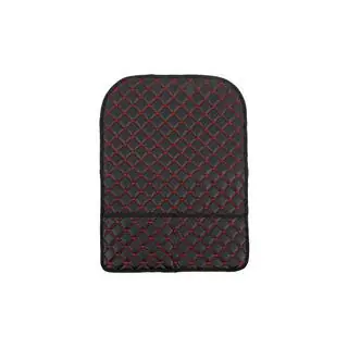 Organizer voor stoelrugleuning van velours (1 st., zwart met rood stiksel) foto 1