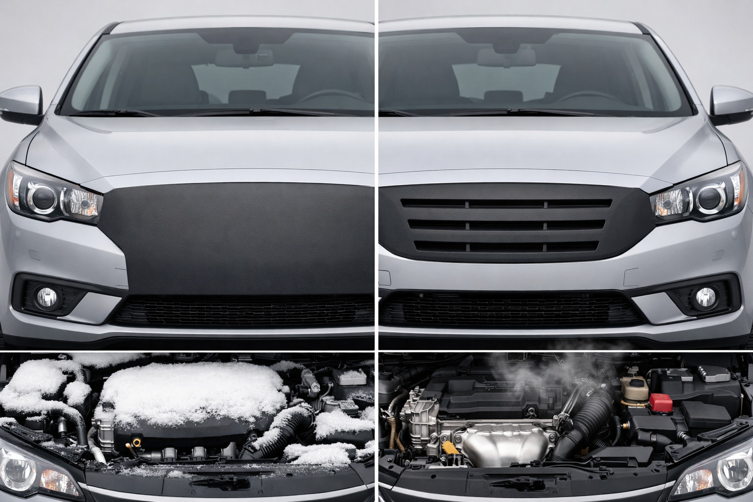 Winterafdekking: dicht of met sleuven – wat is veiliger voor de motor