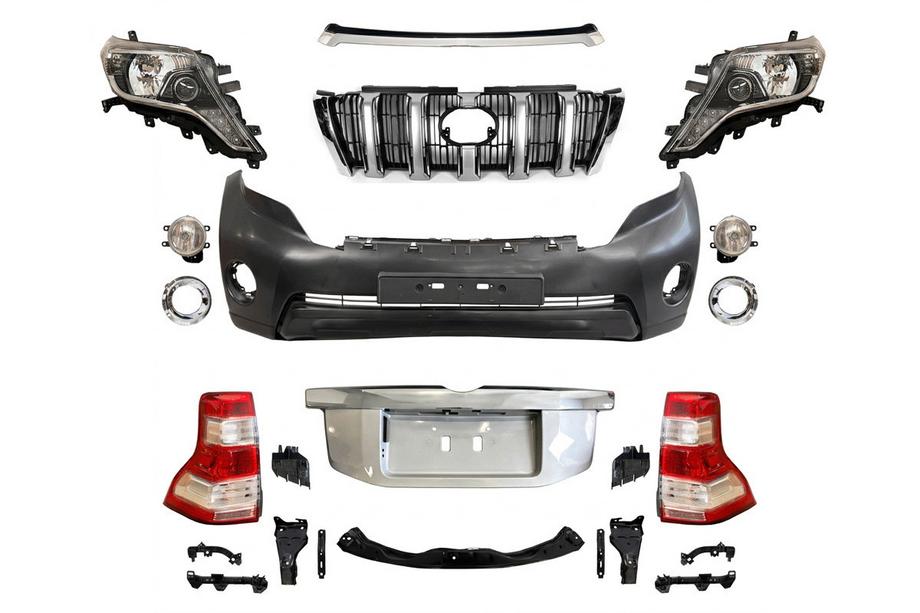 Toyota Land Cruiser Prado 150 2009–2023 Restyling-set van 2009-2013 naar 2013-2017 Foto 2