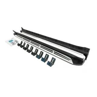 Side steps OEM V2 (2 stuks, aluminium + kunststof) foto 1