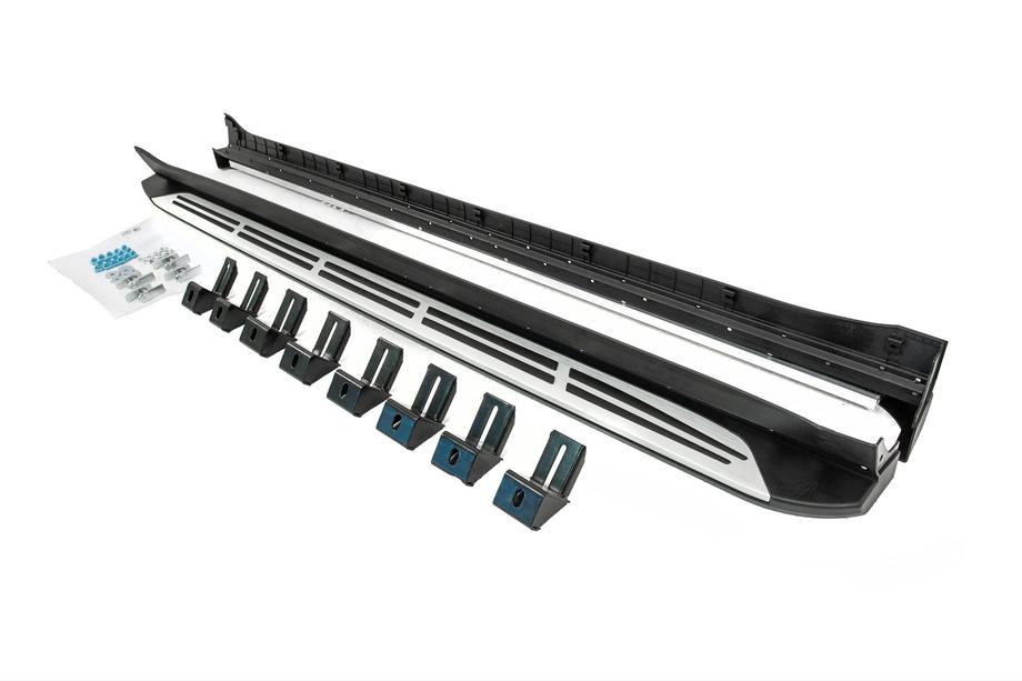 Kia Sorento IV MQ4 2020– Side steps OEM V2 (2 stuks, aluminium + kunststof) Foto 1