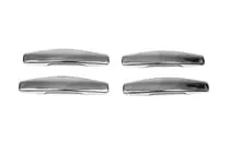 Nissan Terrano 2014– Deurgreep covers (set 4 stuks, RVS) foto 2