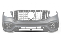 Mercedes GLC X253 2015–2022 Inzetstuk voor voorbumper GLC63 AMG 2015-2019 (midden) foto 1