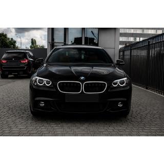BMW niergrilles M-look LED (glanzend zwart) foto 1