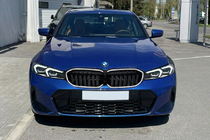 BMW 3 Serie G20/G21 2018– Nierroosters 1-Bar LED (2022+, hoogglans zwart) foto 1