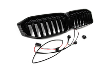 BMW 3 Serie G20/G21 2018– Nierroosters 1-Bar LED (2022+, hoogglans zwart) foto 10