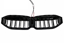 BMW 3 Serie G20/G21 2018– M-Look LED nierroosters (2022+, hoogglans zwart) foto 3