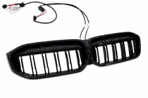 BMW 3 Serie G20/G21 2018– M-Look LED nierroosters (2022+, hoogglans zwart) foto 4