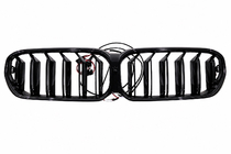 BMW 5 Serie G30/G31 2017–2023 M-Look V1 LED nierroosters (2021-2023, glanzend zwart) foto 3